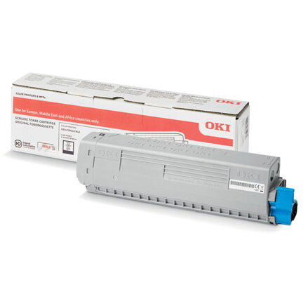 OKI originální toner 47095704, black, 5000str., OKI C824, 834, 844, O