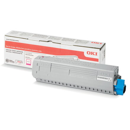 OKI originální toner 47095702, magenta, 5000str., OKI C824, 834, 844, O