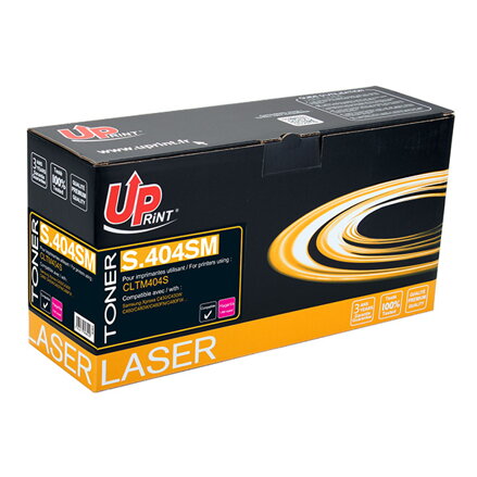 UPrint kompatibilní toner s CLT-M404S, magenta, 1000str., S.404SM, pro Samsung Xpress C430W, C480FW, C480W, C480, C480FN, UPrint
