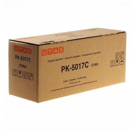 Utax originální toner 1T02TVCUT0, cyan, 6000str., Utax MFP PC3062, PC3062DN, PC3062MFP, PC3066, PC3066MFP, O
