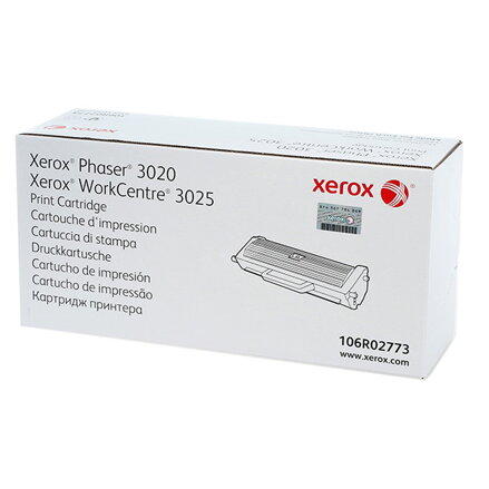 Xerox originální toner 106R02773, black, 1500str., Xerox 3020,3025, O