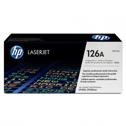 HP originální válec CE314A, HP 126A, 14000/7000str., HP LaserJet Pro CP1025,CP1025nw,100 MFP M175a,M176n HP originální válec CE314A, HP 126A, 14000/7000str., HP LaserJet Pro CP1025,CP1025nw,100 MFP M175a,M176n