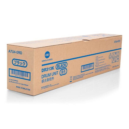 Konica Minolta originální válec DR-313K, black, A7U40RD, 90000/150000str., Konica Minolta Bizhub C258, C308, C368, C458, C558, C65