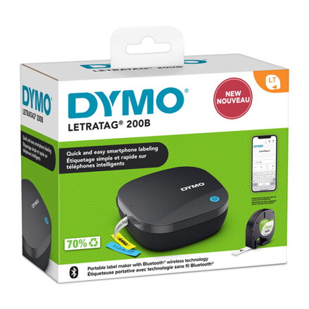 Tiskárna samolepicích štítků Dymo, LetraTag Bluetooth LT200B