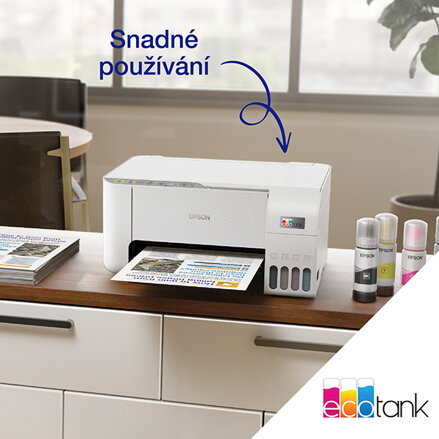 Inkoustová tiskárna Epson EcoTank L3276, C11CJ67436