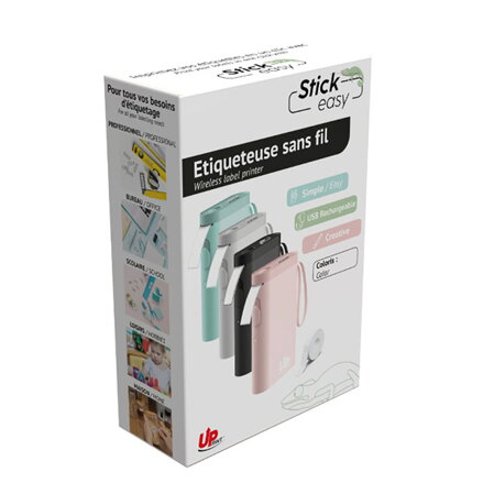 Tiskárna samolepících štítků Stick Easy UPrint, EASY UP21-WHITE, white