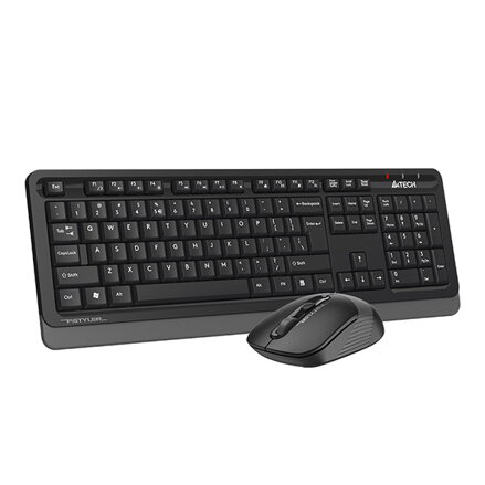 A4tech FG1010_B set bezdrátové klávesnice a myši CZ/US, černá