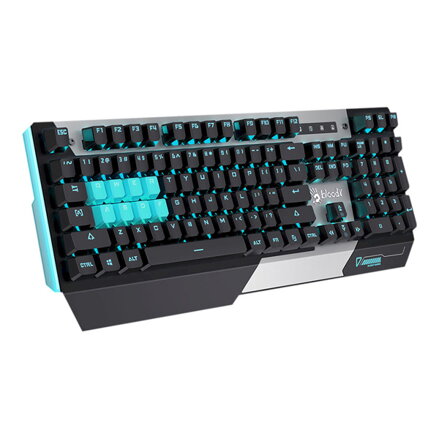 A4Tech B865, klávesnice CZ, herní, spínače LK optic typ drátová (USB), černá