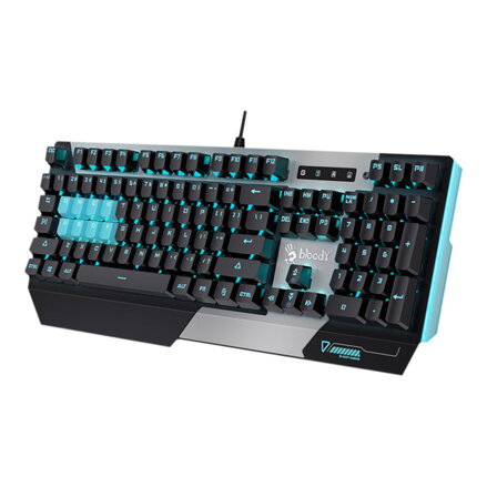 A4Tech B865, klávesnice CZ, herní, spínače LK optic typ drátová (USB), černá