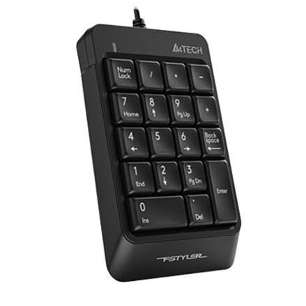 A4Tech FStyler FK13P numerická klávesnice drátová (USB) černá
