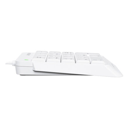 A4Tech FStyler FK13P numerická klávesnice drátová (USB) bílá