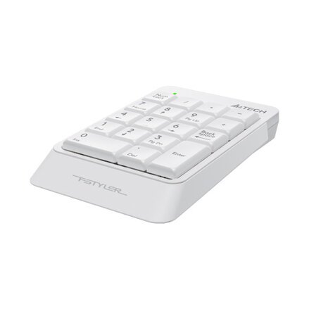 A4Tech FStyler FK13P numerická klávesnice drátová (USB) bílá
