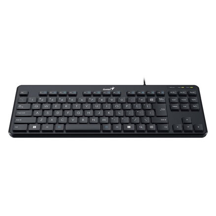Genius LuxeMate 110, klávesnice klasická, tichá typ drátová (USB), černá, ne