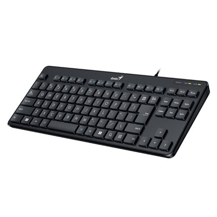 Genius LuxeMate 110, klávesnice klasická, tichá typ drátová (USB), černá, ne