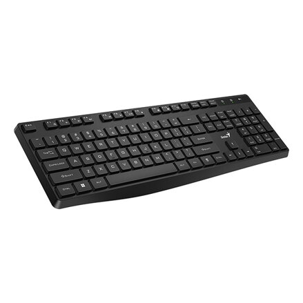 Genius KB-7200, klávesnice AAA, CZ/SK, 2.4 [Ghz], bezdrátová, černá