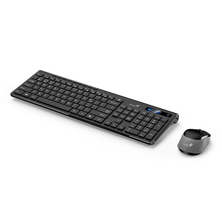 Genius SlimStar 8230 COPILOT Set klávesnice a myši bezdrátová CZ/SK, černá
