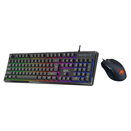 Genius GX GAMING Scorpion KM-GX6, Sada klávesnice CZ/SK, herní, drátová (USB), černá