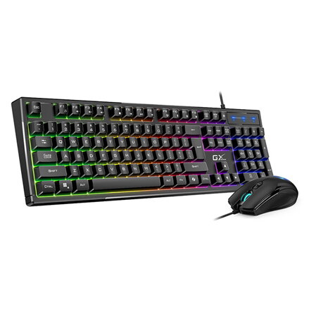 Genius GX GAMING Scorpion KM-GX6, Sada klávesnice CZ/SK, herní, drátová (USB), černá