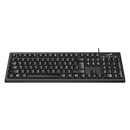 Genius Smart KB-100 COPILOT, klávesnice CZ/SK, klasická, drátová (USB), černá
