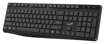 Genius KB-7200 COPILOT, klávesnice AAA, CZ/SK, 2.4 [Ghz], bezdrátová, černá