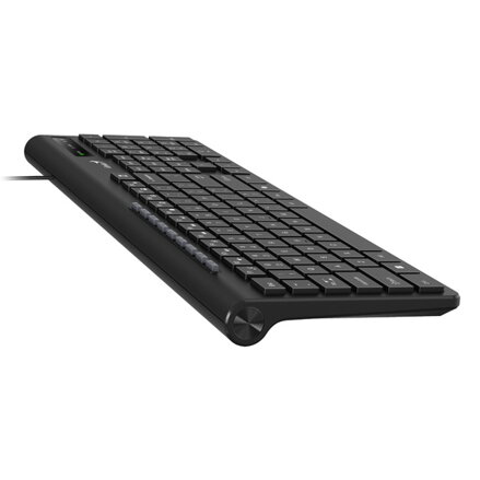 Genius Slimstar 230 II COPILOT, klávesnice CZ/SK, multimediální, slim typ drátová (USB), černá