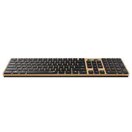 Genius Slimstar 7250BT Copilot klávesnice bezdrátová CZ/SK, béžovo-černá
