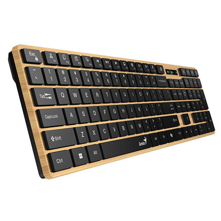 Genius Slimstar 7250BT Copilot klávesnice bezdrátová CZ/SK, béžovo-černá