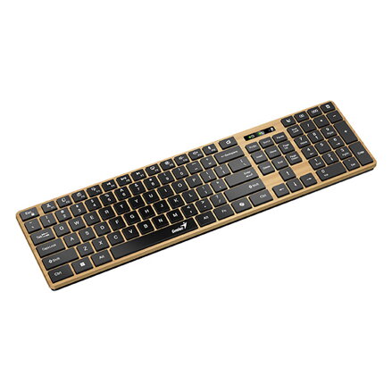 Genius Slimstar 7250BT Copilot klávesnice bezdrátová CZ/SK, béžovo-černá