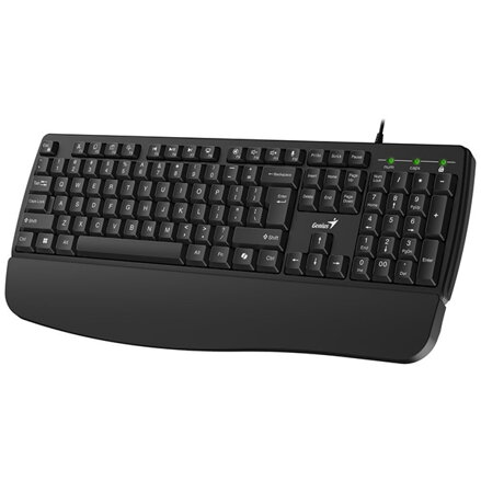 Genius KB-123 klávesnice drátová (USB) CZ/SK, černá