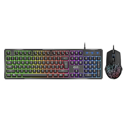 Genius GX GAMING Scorpion KM-GX3 Sada klávesnice drátová CZ/SK, černá mechanická