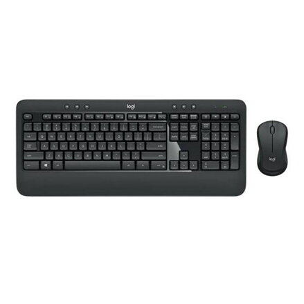 Logitech Sada klávesnice MK540, AA, multimediální, 2.4 [Ghz], černá, bezdrátová, CZ/SK, s bezdrátovou optickou myší, nano přijímač