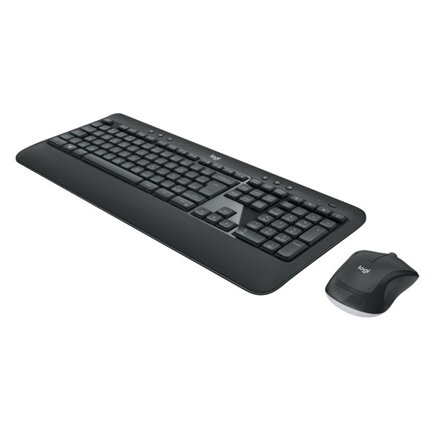 Logitech Sada klávesnice MK540, AA, multimediální, 2.4 [Ghz], černá, bezdrátová, CZ/SK, s bezdrátovou optickou myší, nano přijímač