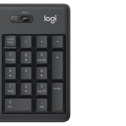 Logitech MK295, sada klávesnice s bezdrátovou optickou myší, AAA, CZ, multimediální, 2.4 [GHz], bezdrátová, šedá, SilentTouch