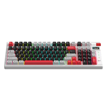 Marvo MONKA KG991W, klávesnice US, bezdrátová, mechanická, RGB, PBT klávesy