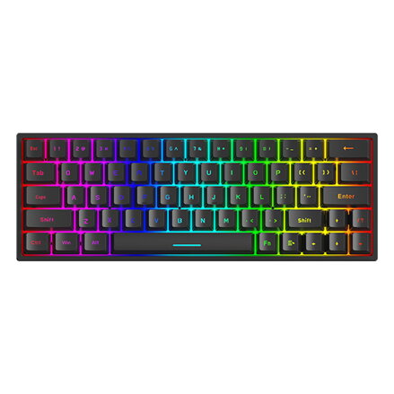 Marvo SHOGO 63W, klávesnice US, Tri-mode, mechanická, RGB