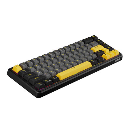 Marvo MAGMA M40, klávesnice US, drátová (USB), černá, RGB, magnetické spínače