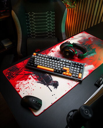 Marvo K638B, klávesnice US, herní, drátová (USB), černá, podsvícení