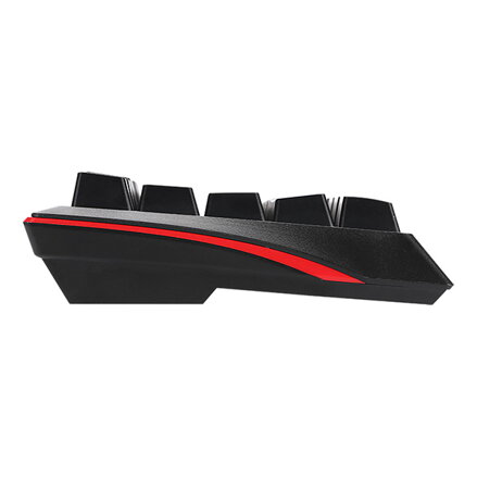 Marvo KG962G EN - R, klávesnice US, herní, mechanická typ drátová (USB), černá, RGB, červené spínače