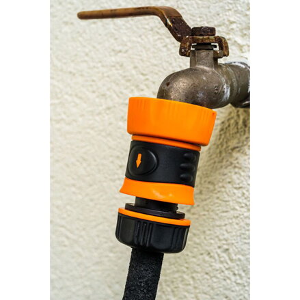 NEO TOOLS odkapávací hadice 15m, 1/2", 8bar, černá, 15-880