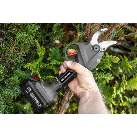 Graphite Aku nůžky na větve 58G029, 30mm