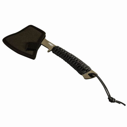 NEO TOOLS Kempingová sekera 63-118, celková hmotnost 266g, délka sekery 26cm
