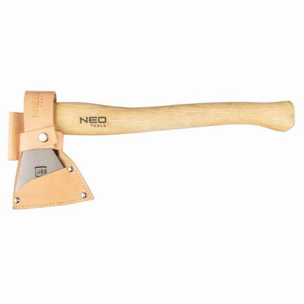 NEO TOOLS sekera 63-119, celková hmotnost 498g, hmotnost hlavy 400g, délka sekery 34.5cm