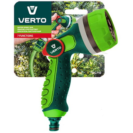 Verto pistolový postřikovač 15G710, zelený