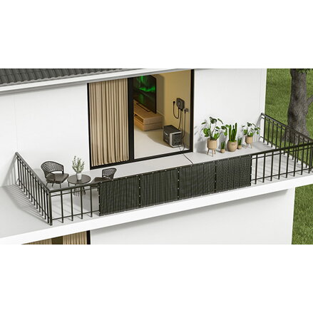 Přenosný solární panel, Dabbsson, 200 W, DOPRODEJ