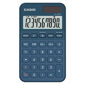 Casio Kalkulačka SL 310 YC NY, modrá, desetimístná, duální napájení