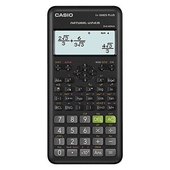 Casio Kalkulačka FX 350 ES PLUS 2E, černá, stolní