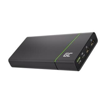 Green Cell powerbanka GC PowerPlay Ultra 26800mAh 128W, 4 nabíjecí porty pro notebooky, iPad, iPhone, Nintendo Switch a další