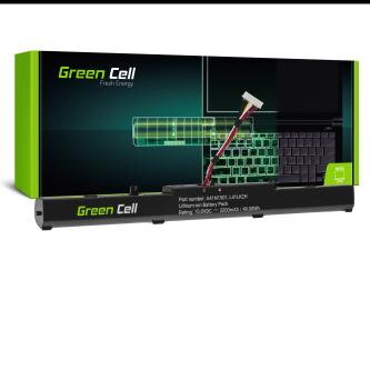baterie Green Cell A41N1501 pro Asus ROG GL752 GL752V GL752VW, Asus VivoBook  N552 N552V N552VW N552VX N752 N752V N752VX