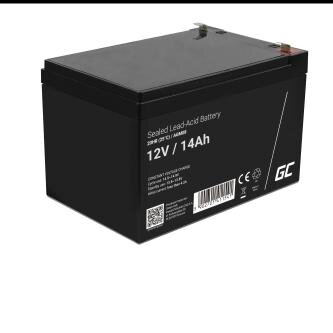 Green Cell VRLA AGM 12V, 4.2A, zabezpečovací, solární, protipožární systémy