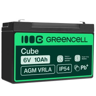 Green Cell AGM baterie 6V 10Ah